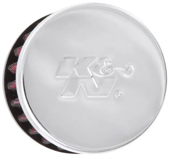 K&N Clamp On Rubber Base Crankcase Vent Filter 0.375in Flange ID x 2in OD x 1.5in Height image 17