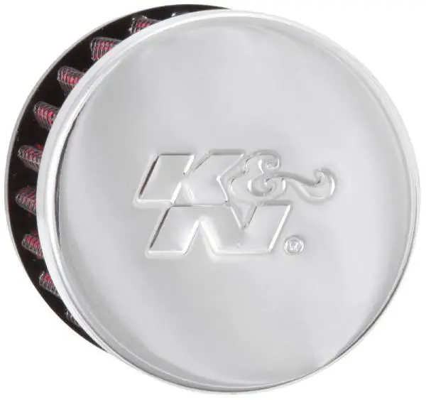 K&N 3/4 inch ID 2 inch OD 1.5 inch H Clamp On Crankcase Vent Filter image 5