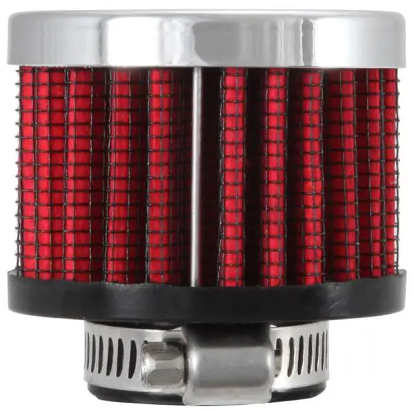 K&N 3/4 inch ID 2 inch OD 1.5 inch H Clamp On Crankcase Vent Filter image 12