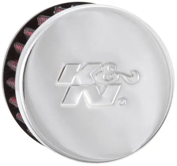 K&N 3/4 inch ID 2 inch OD 1.5 inch H Clamp On Crankcase Vent Filter image 13