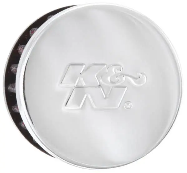 K&N 1in Flange ID x 2in OD x 1.5 inch H Rubber Base Crankcase Vent Filter image 5