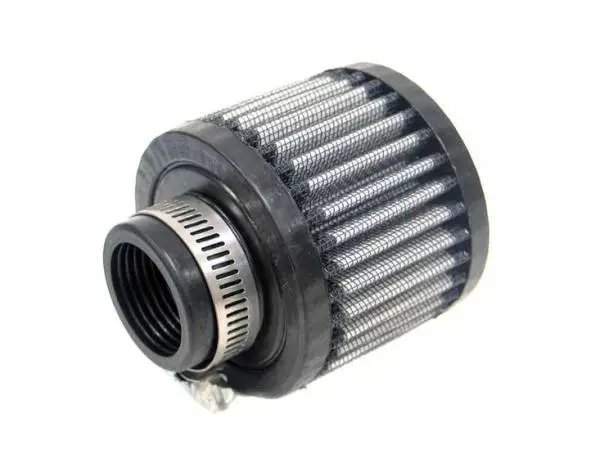 K&N 1.25in Flange ID x 3in OD x 2.5 inch H Rubber Base Crankcase Vent Filter image 4