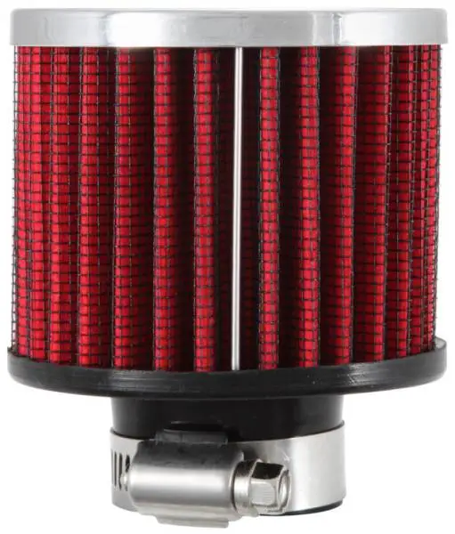 K&N 1.25in Flange ID x 3in OD x 2.5in H Rubber Base Crankcase Vent Filter image 12
