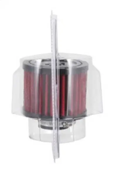 K&N 1 inch ID 3 inch OD 2.375 inch H Rubber Base Crankcase Vent Filter image 10