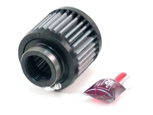 K&N 1.375in Flange ID x 3in OD x 2.5in H Rubber Base Crankcase Vent Filter image 4