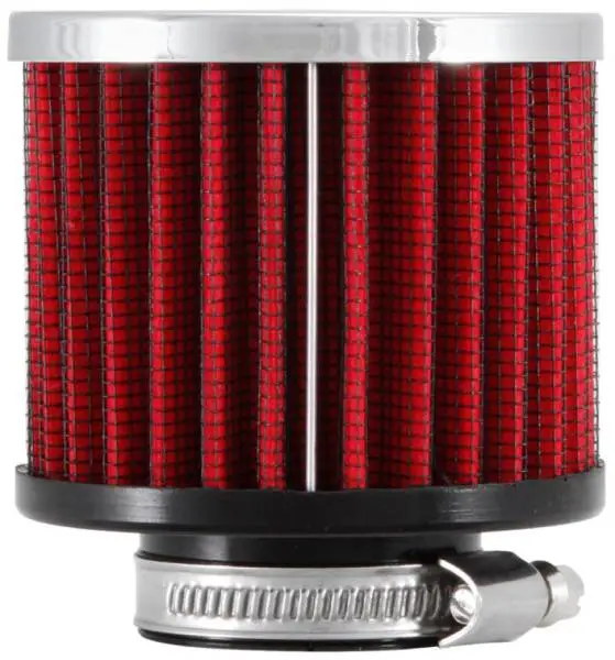 K&N 1.375 inch ID 3 inch OD 2.5 inch H Clamp On Crankcase Vent Filter image 4