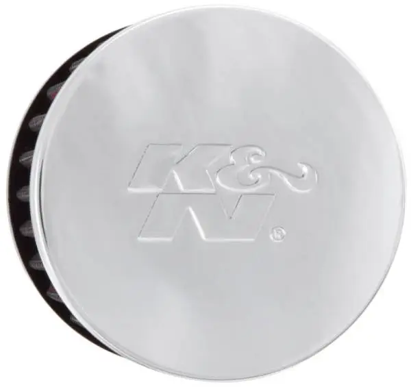 K&N 1.375 inch ID 3 inch OD 2.5 inch H Clamp On Crankcase Vent Filter image 5