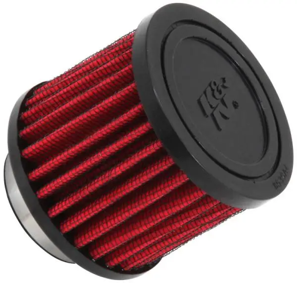 K&N 1.5in Flange ID x 3in OD x 2.5in H Rubber Base Crankcase Vent Filter image 2