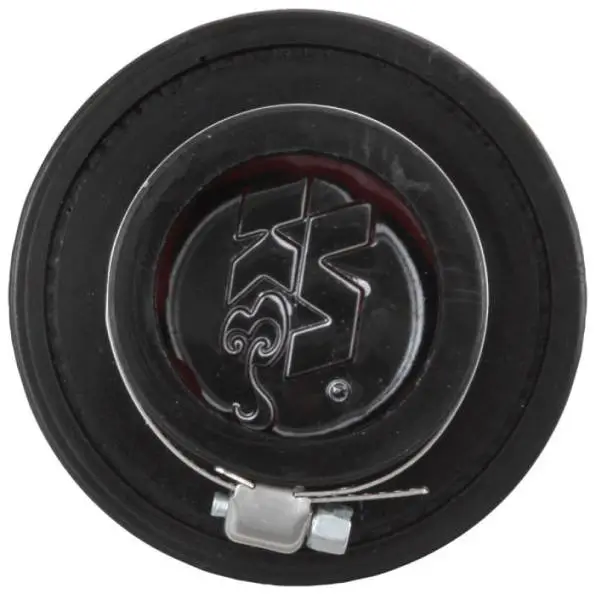 K&N 1.5in Flange ID x 3in OD x 2.5in H Chrome Finish Rubber Base Crankcase Vent Filter image 11