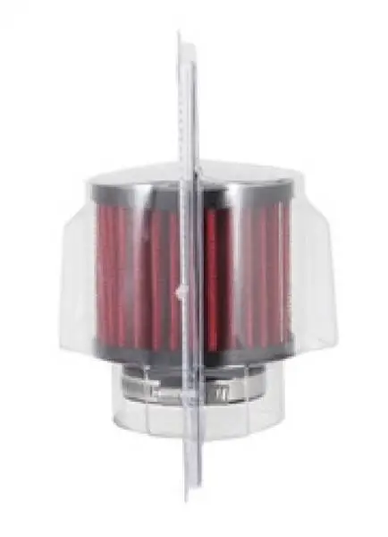 K&N 1.75 inch Vent 3 inch D 2.5 inch H Air Filter - Rubber Top image 10