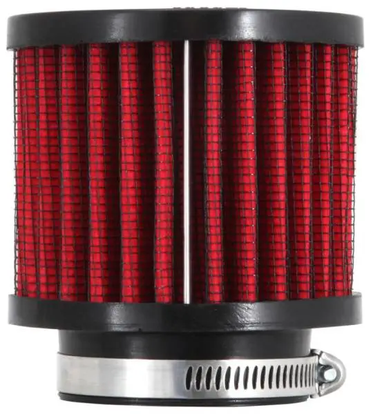 K&N 1.75 inch Vent 3 inch D 2.5 inch H Air Filter - Rubber Top image 12