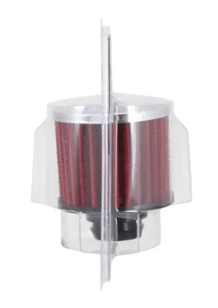 K&N Rubber Base Chrome Top Push-In Crankcase Vent Filter 3in OD x 2-1/2in H. image 6