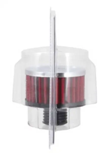 K&N .5in Flange ID x 3in OD x 3.25in H Rubber Base Crankcase Vent Filter image 6