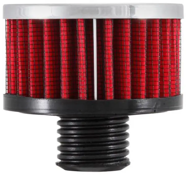 K&N .5in Flange ID x 3in OD x 3.25in H Rubber Base Crankcase Vent Filter image 8
