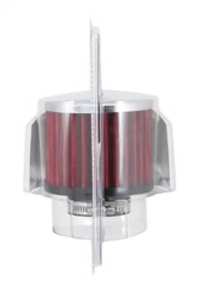 K&N 1.375in Flange ID x 3in OD x 2.5in Height Clamp On Crankcase Vent Filter image 6