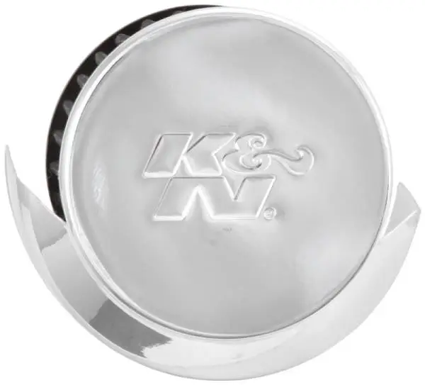 K&N 1.5in Flange ID x 3in OD x 2.5in Height Clamp On Crankcase Vent Filter image 4