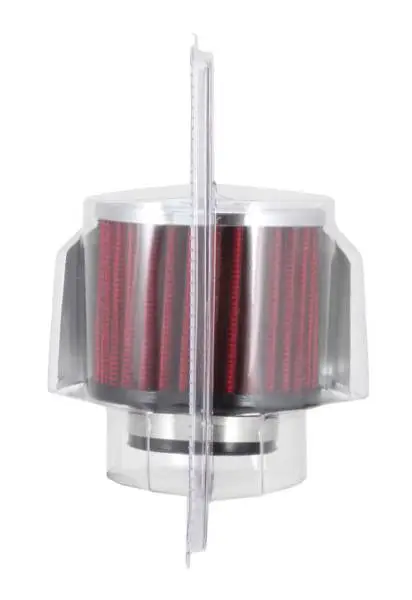 K&N 1.5in Flange ID x 3in OD x 2.5in Height Clamp On Crankcase Vent Filter image 9