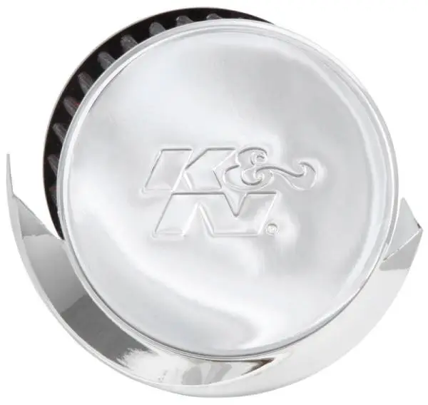 K&N 1in Flange L x 3in OD x 2.5in Height Clamp On Crankcase Vent Filter image 10