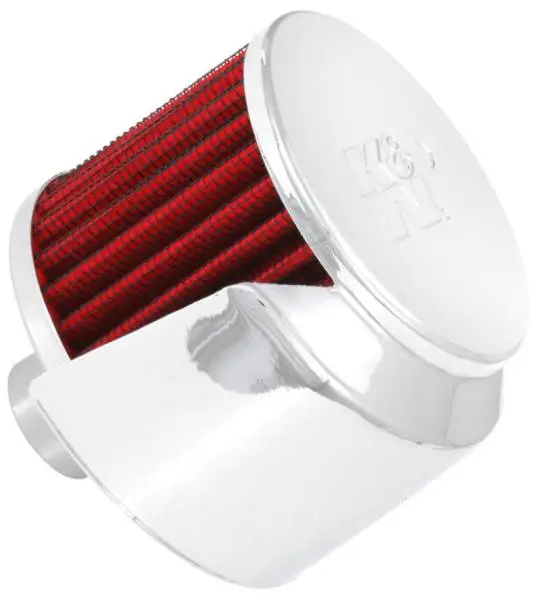 K&N 1.00in Flange ID x 3in OD x 2.5in Height Vent Filter image 2