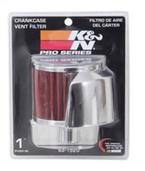 K&N 1.00in Flange ID x 3in OD x 2.5in Height Vent Filter image 9