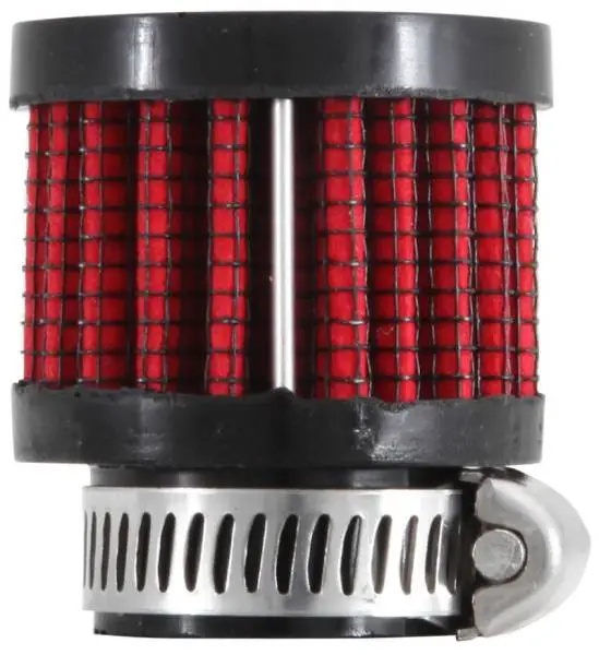 K&N 0.75 inch ID 1.375 inch OD 1.125 inch H Clamp On Crankcase Vent Filter thumbnail 12
