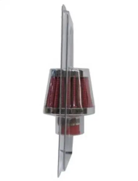 K&N 2in Base OD x .375in Flange ID x 1.75in H Rubber Base Crankcase Vent Filter image 11