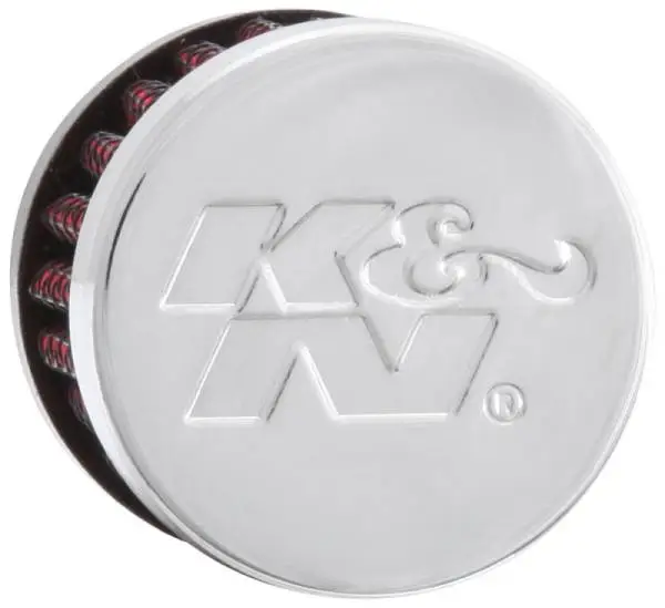 K&N .315/.431 Flange 1 3/8 inch OD 1.5 inch H Clamp On Crankcase Vent Filter image 13