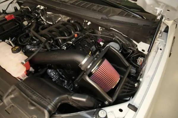 K&N 15-16 Ford F150 V8-5.0L AirCharger Performance Intake Kit thumbnail 13