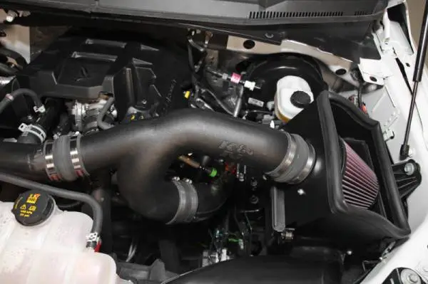 K&N 15-16 Ford F-150 2.7L V6 F/I AirCharger Intake Kit thumbnail 14