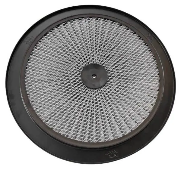 K&N X-Stream Top Filter 14in OD Black Round Lid image 3