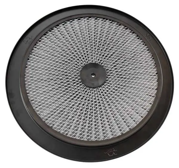 K&N X-Stream Top Filter 14in OD Black Round Lid image 5