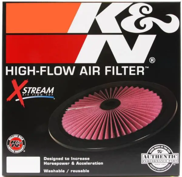 K&N X-Stream Top Filter X-Stream 14in OD - Red image 7