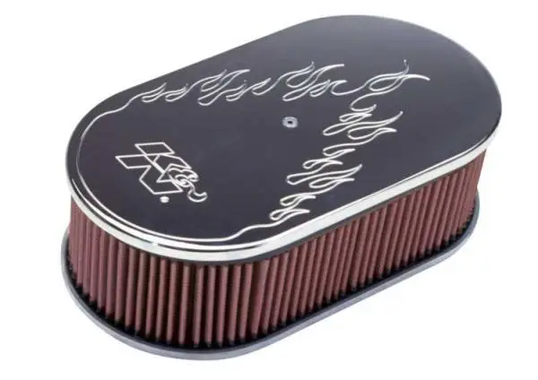K&N Small Oval Electric Design 2in h image 3
