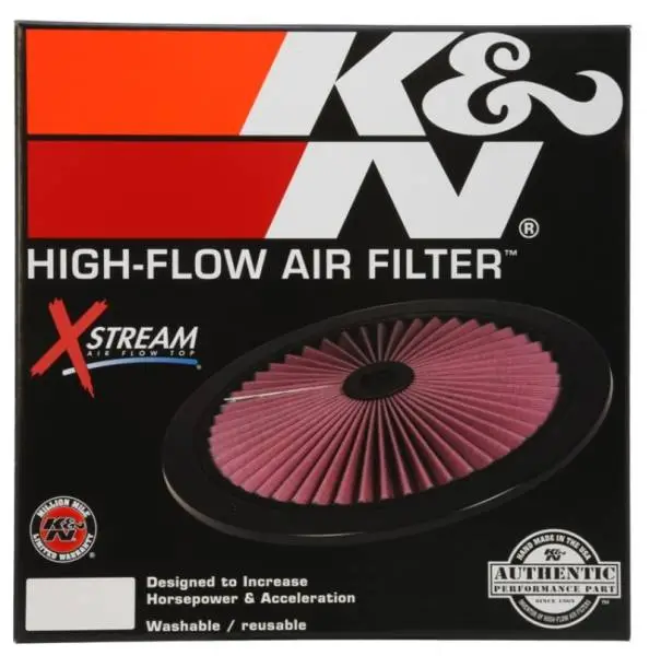 K&N X-Stream Top Filter X-Stream 16in OD - Black image 7