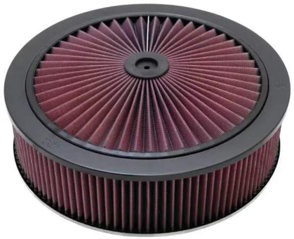 K&N X-Stream Top Filter Black 14 inch OD 5.125 inch Neck Flange 5.875 inch H image 2