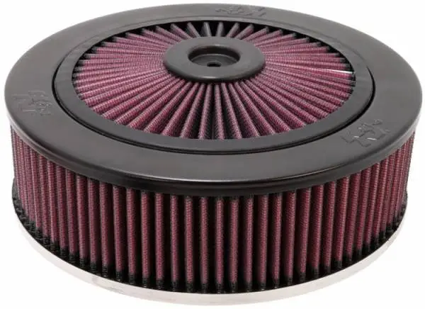 K&N X-Stream Top Filter - Red - Size 9in - 5.125in Neck Flange / 2.75in Height image 2