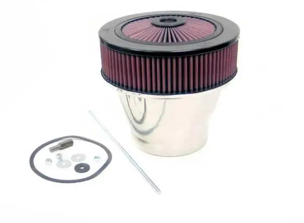 K&N X-Stream Top Assembly 9in OD / 5-1/8in Flange / 2-3/4 Velocity Stack image 2