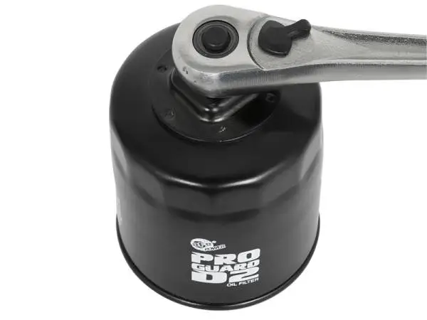 aFe ProGuard D2 Oil Filter w/ 3/8in Ratchet Drive to Remove Filter 07-11 Jeep Wrangler JK V6-3.8L image 7
