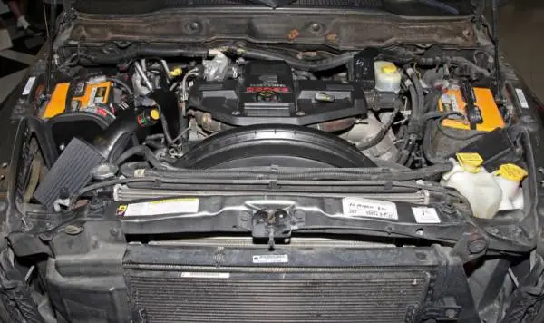 K&N 07-09 Dodge Ram Pickup 2500/3500 6.7L DSL Black Performance Intake Kit thumbnail 17