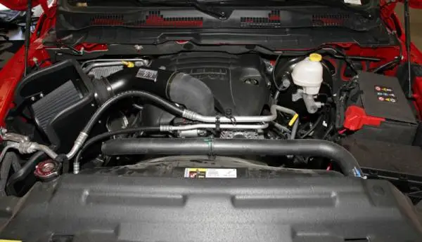 K&N 09-13 Dodge Ram 1500 Pickup 5.7L V8 / 11-13 Ram 1500 5.7L V8 Black Performance Intake Kit thumbnail 17