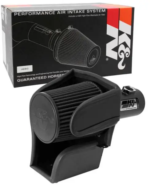 K&N 08-10 Ford F250/F350/F450/F550 Super Duty 6.4L V8 DSL Black Performance Intake Kit thumbnail 14