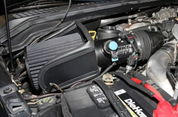 K&N 08-10 Ford F250/F350/F450/F550 Super Duty 6.4L V8 DSL Black Performance Intake Kit thumbnail 18