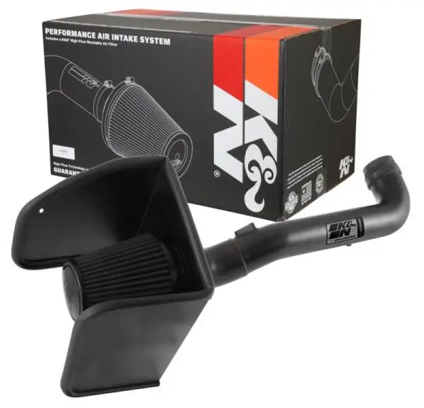 K&N 17-18 Chevrolet Colorado 3.6L V6 Black Performance Intake Kit thumbnail 9