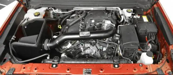K&N 17-18 Chevrolet Colorado 3.6L V6 Black Performance Intake Kit thumbnail 11