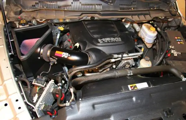 K&N 14-15 Ram 2500/3500 6.4L V8 High Flow Performance Intake Kit thumbnail 18