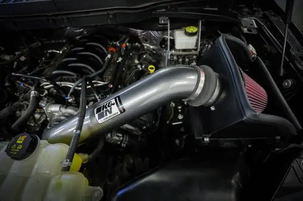 K&N 2021+ Ford F-150 V8-5.0L F/I High Flow Performance Intake Kit thumbnail 5