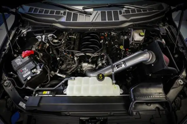K&N 2021+ Ford F-150 V8-5.0L F/I High Flow Performance Intake Kit thumbnail 6