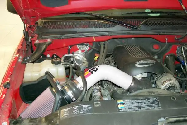 K&N 01-07 Chevy Silverado 2500HD/3500HD V8-6.0L High Flow Performance Kit thumbnail 12