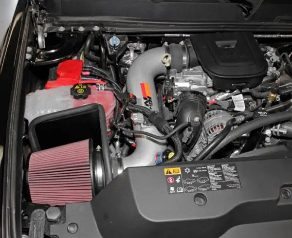 K&N 77 Series Performance Intake Kit for 11-14 Chevrolet Silverado/GMC Sierra 2500/3500 V8 6.6L thumbnail 15