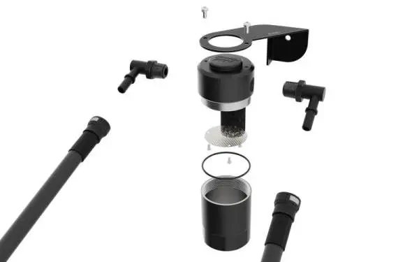 K&N 19-22 Chevy Silverado 1500 5.3/6.2L Catch Can. Oil Separator thumbnail 3